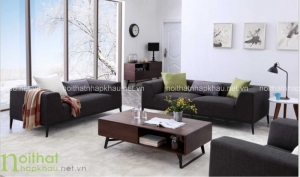 Những mẫu sofa nỉ nhâp khẩu hiện đại cho phòng khách