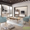 Mẫu sofa đơn giản gọn nhẹ cho phòng khách đẹp và thoáng mát