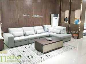Sofa nhập khẩu cho phòng khách nhà ống tiết kiệm tối đa diện tích