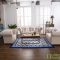 Bộ sofa tân cổ điển màu kem thanh lịch và trang nhã cho phòng khách nổi bật