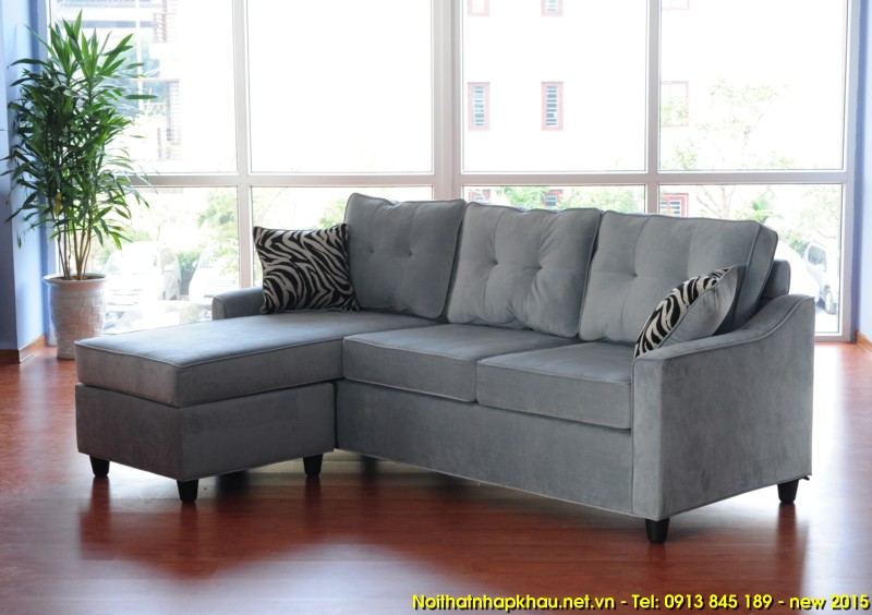 Sofa xuất khẩu 1425-màu ghi
