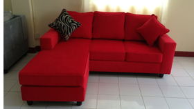 Sofa xuất khẩu SLN02-đỏ