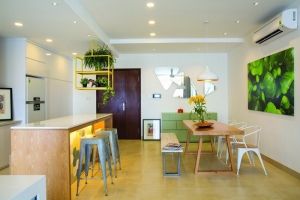 Không gian phòng bếp hiện đại tinh tế